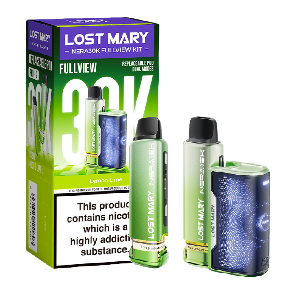 Lost Mary NERA30K Fullview Refillable Pod Kit (Lemon Lime)