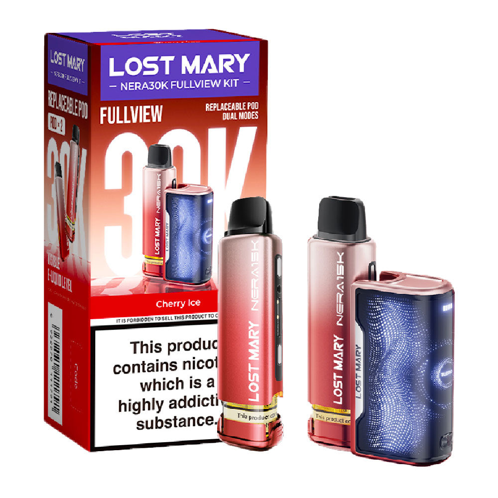 Lost Mary NERA30K Fullview Refillable Pod Kit (Cherry Ice)
