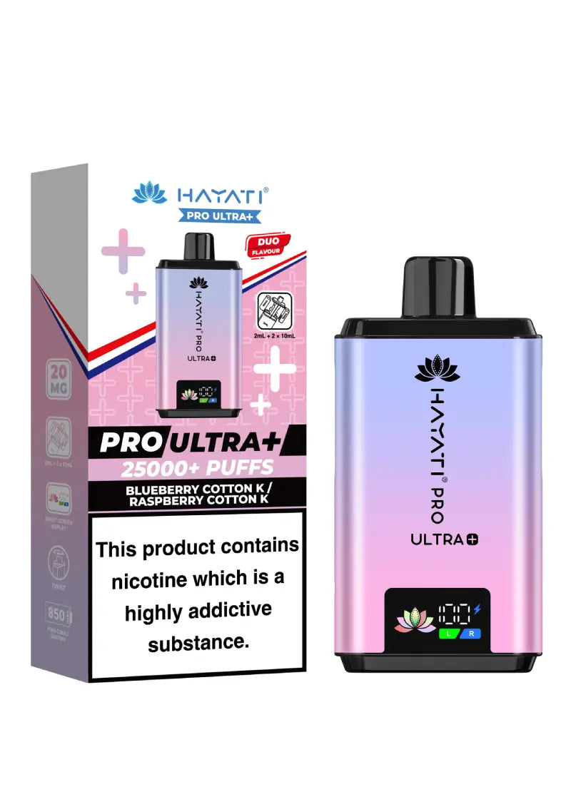 Hayati Pro Ultra Plus 25K.hayati pods in Sheffield uk