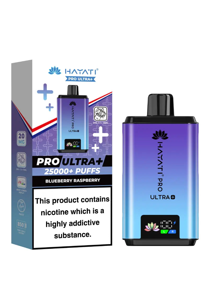 Hayati Pro Ultra Plus 25K.hayati pods in Sheffield uk
