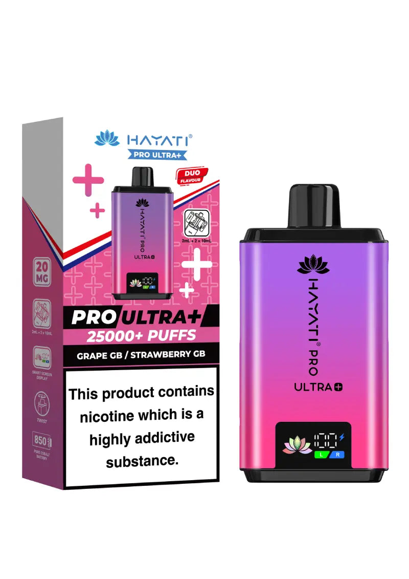 Hayati Pro Ultra Plus 25K.hayati pods in Sheffield uk