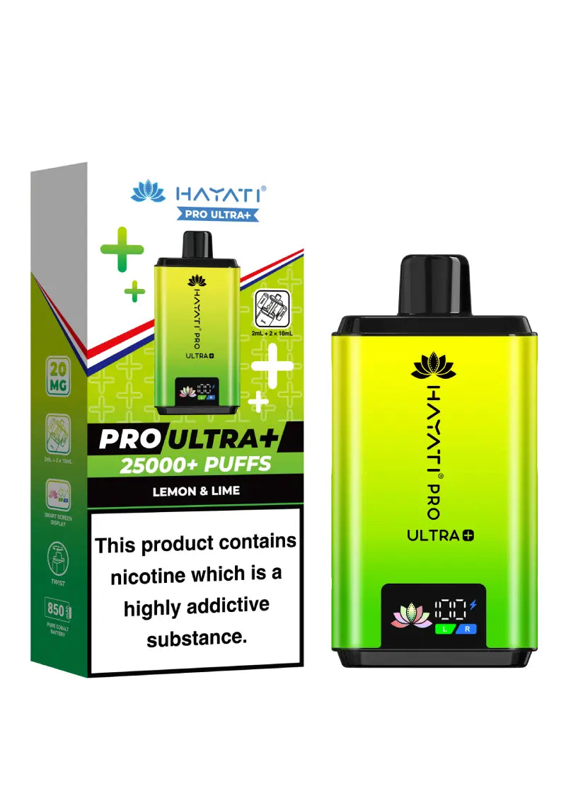 Hayati Pro Ultra Plus 25K.hayati pods in Sheffield uk