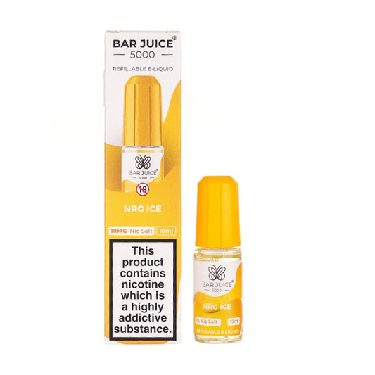 Energy Ice Nic Salt E-Liquid by Bar Juice 5000. hayati pods in Sheffield uk. ELFBAR Nic Salt in uk. E-liquid in uk