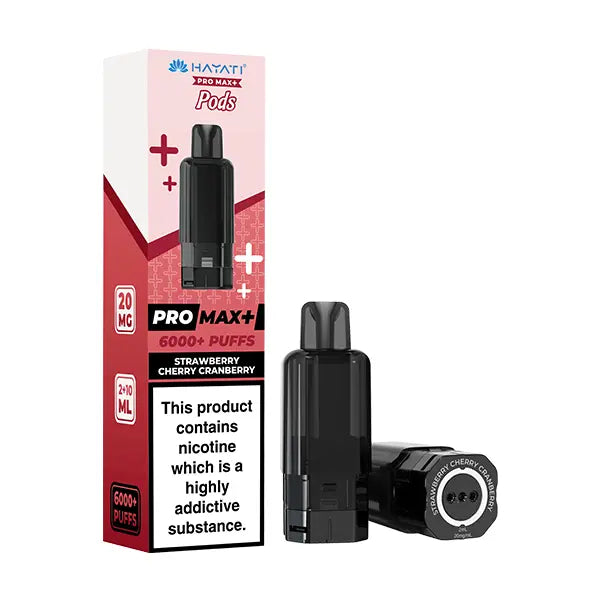 Hayati Pro Max Plus 6000 Prefilled Pods.refillable pods in Sheffield