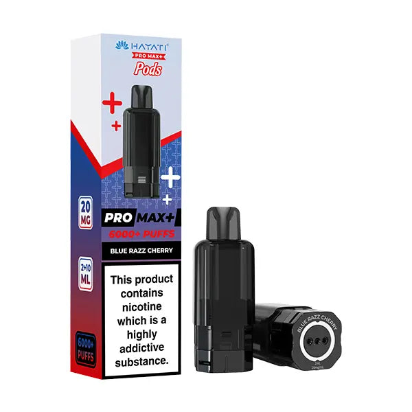 Hayati Pro Max Plus 6000 Prefilled Pods.Vape kits in uk