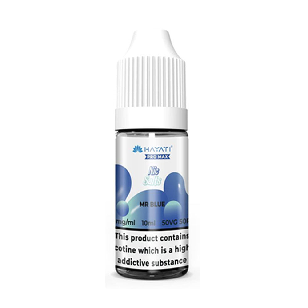 Hayati Pro Max 10ml Nic Salt E Liquid (Mr Blue)