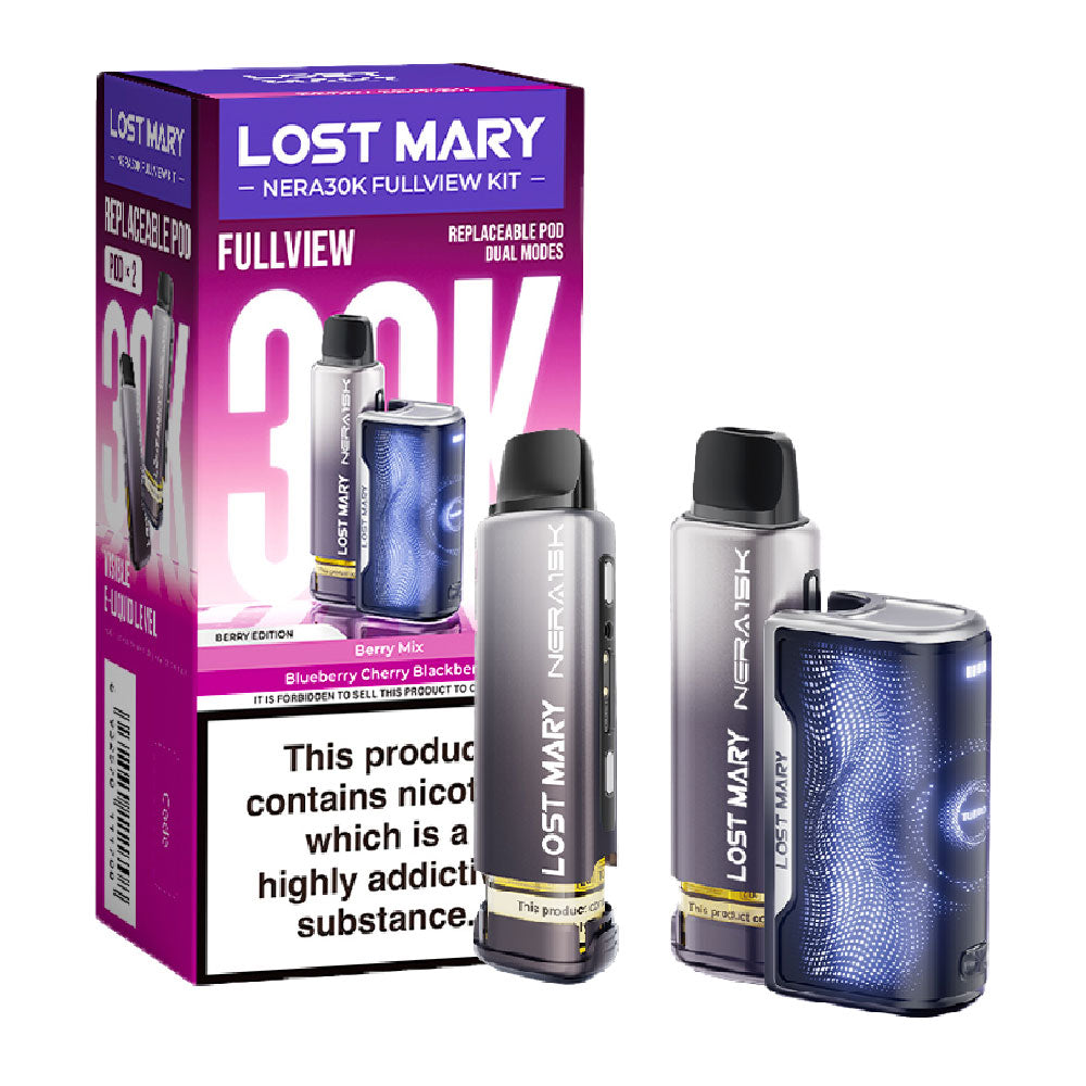 Lost Mary NERA30K Fullview Refillable Pod Kit (Berry Edition)