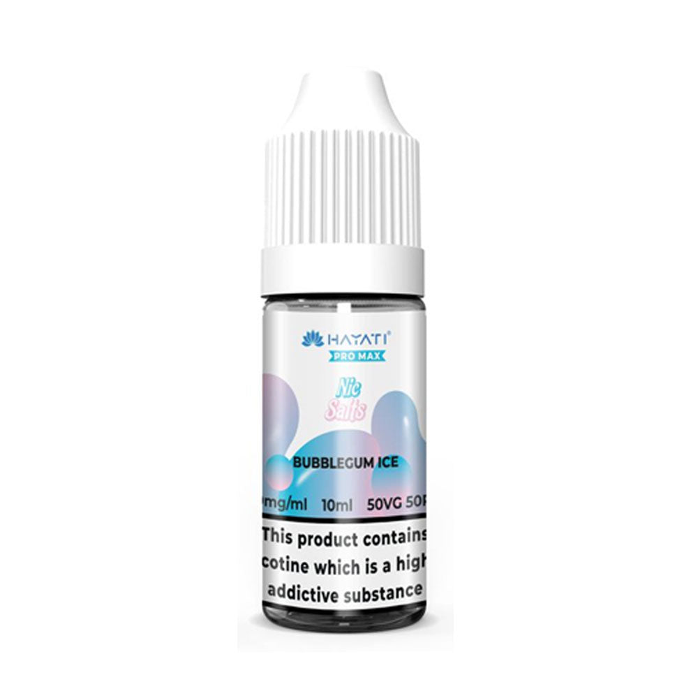 Hayati Pro Max 10ml Nic Salt E Liquid (Bubble Gum Ice)