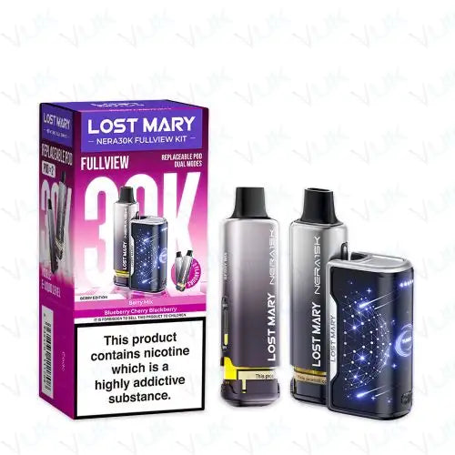 Lost Mary Nera30K Fullview Prefilled Pod Kit.refillable pods in Sheffield