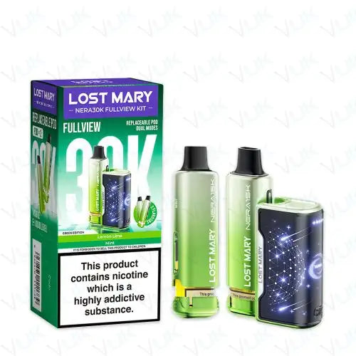 Lost Mary Nera30K Fullview Prefilled Pod Kit.refillable pods in Sheffield