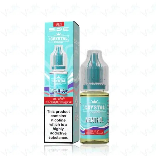 SKE Crystal Original 10ml Nic Salt E Liquid (Menthol)