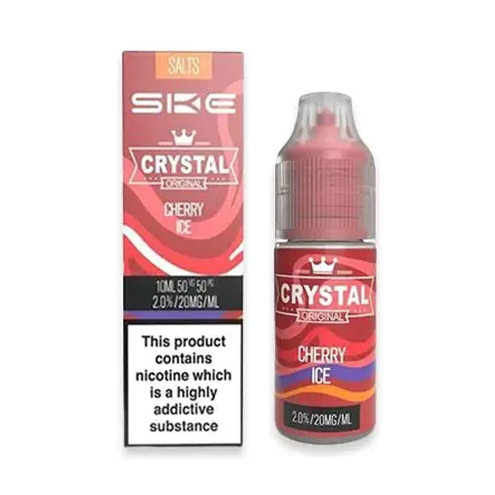 SKE Crystal Original 10ml Nic Salt E Liquid (Cherry Ice)