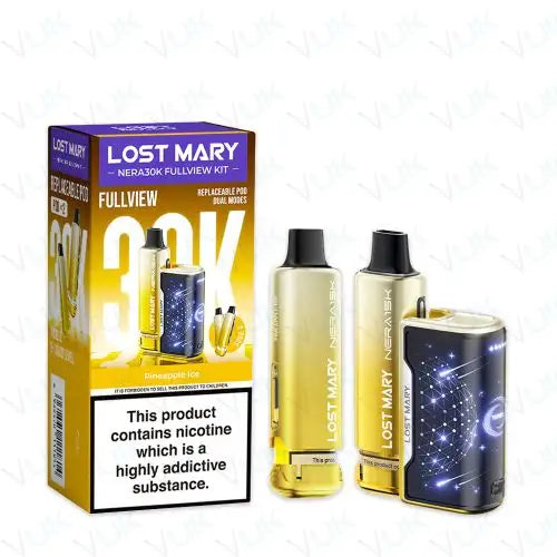 Lost Mary Nera30K Fullview Prefilled Pod Kit.refillable pods in Sheffield