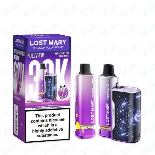 Lost Mary Nera30K Fullview Prefilled Pod Kit.Vape kits in uk