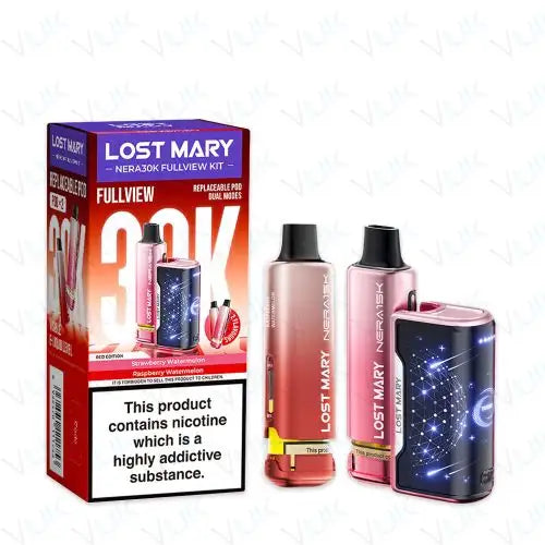 Lost Mary Nera30K Fullview Prefilled Pod Kit.hayati pods in Sheffield uk