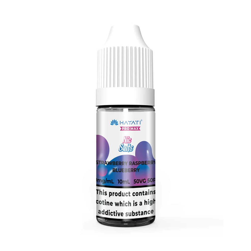 Hayati Pro Max 10ml Nic Salt E Liquid (Strawberry Raspberry Blueberry)