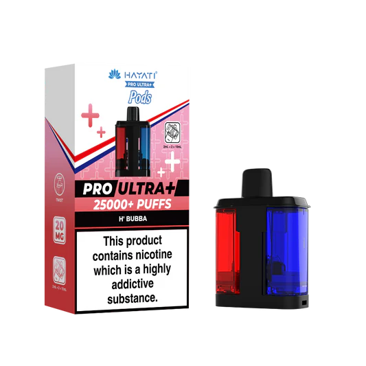 Hayati Pro Ultra Plus 25k Prefilled Pods H'Bubba.vape shop online