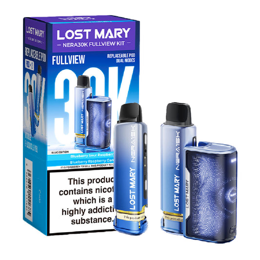 Lost Mary NERA30K Fullview Refillable Pod Kit (Blue Edition)
