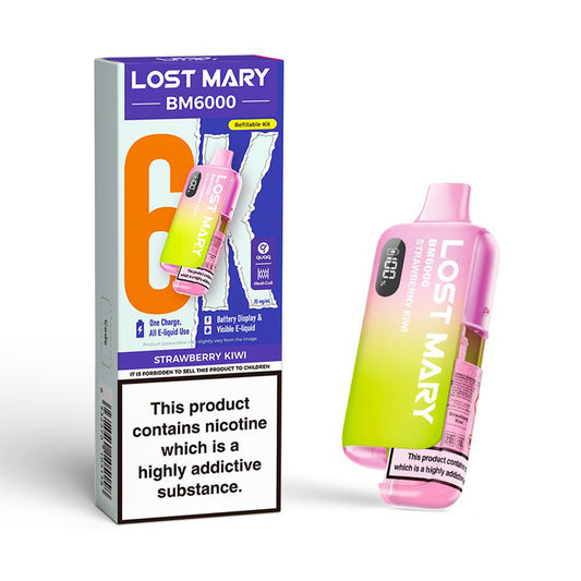Lost Mary BM6000 Refillable Pod Kit (Strawberry Kiwi)