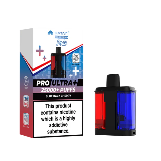 Hayati Pro Ultra Plus 25k Prefilled Pods Blueberry H'Bubba/Watermelon H'Bubba.best e-liquids