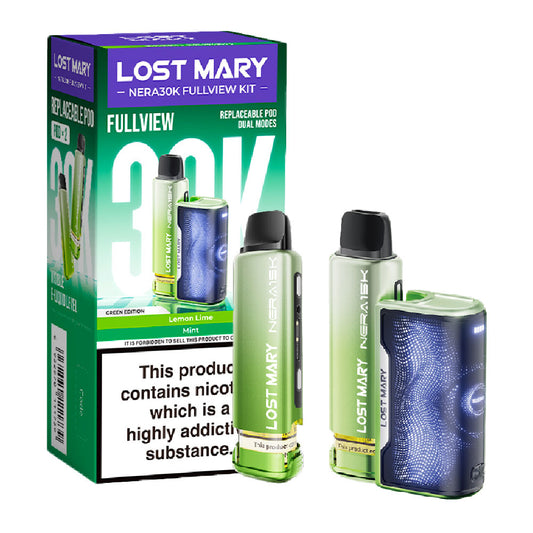 Lost Mary NERA30K Fullview Refillable Pod Kit (Green Stargazing Edition)