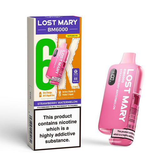 Lost Mary BM6000 Refillable Pod Kit (Strawberry Watermelon)