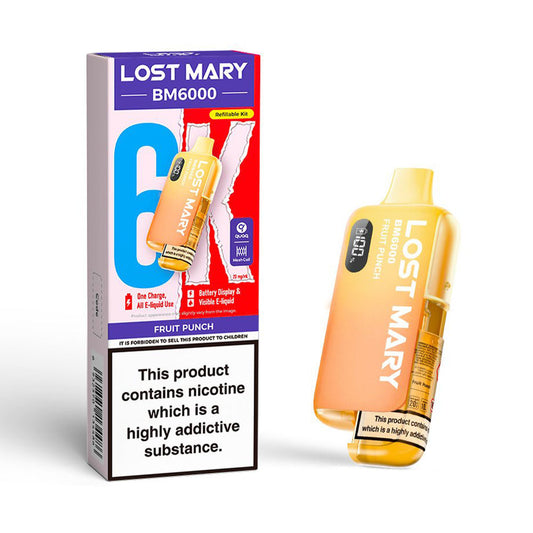 Lost Mary BM6000 Refillable Pod Kit (Fruit Punch)