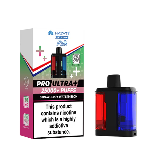 Hayati Pro Ultra Plus 25k Prefilled Pods Strawberry Watermelon.Vape kits in uk