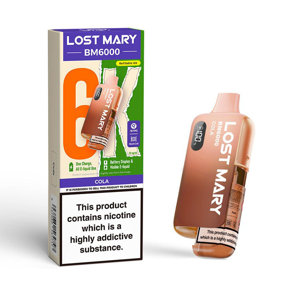 Lost Mary BM6000 Refillable Pod Kit (Cola)