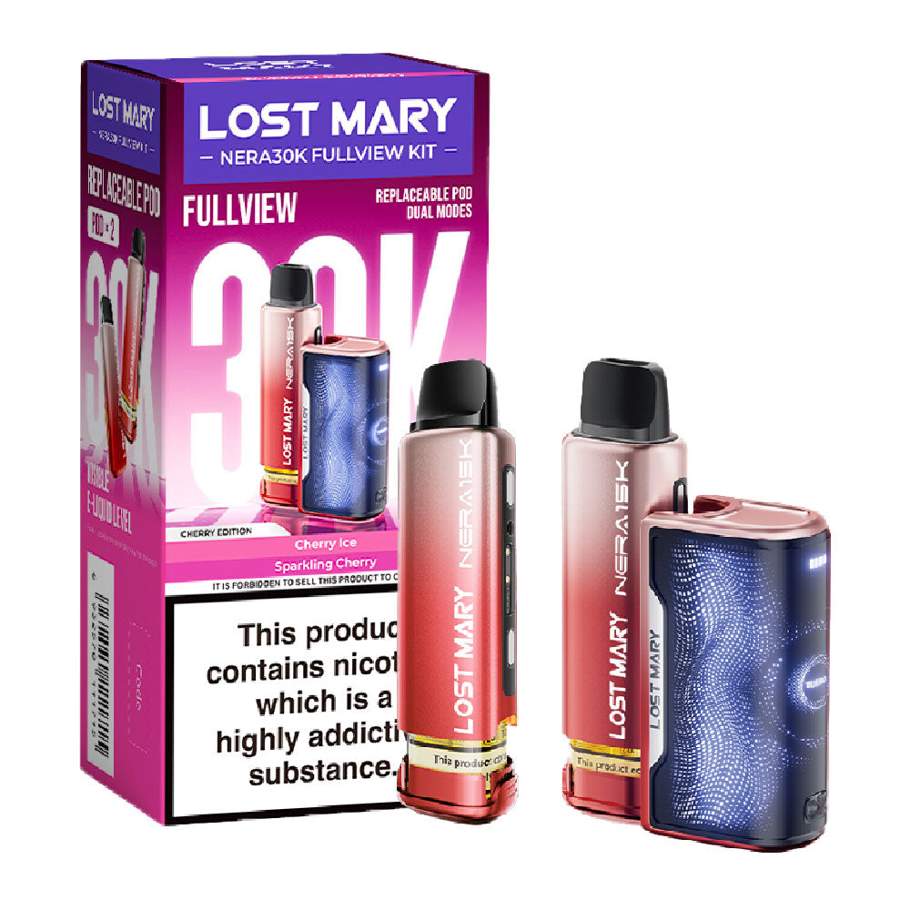 Lost Mary NERA30K Fullview Refillable Pod Kit (Cherry Edition)