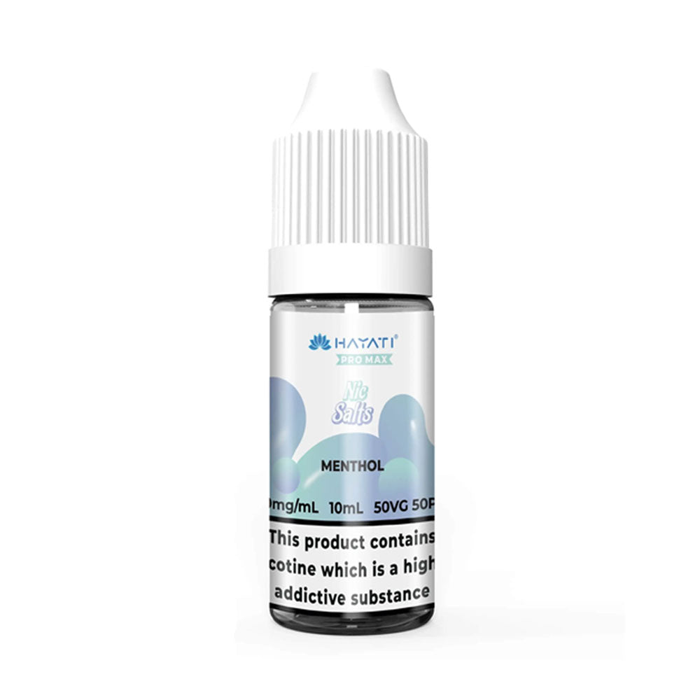 Hayati Pro Max 10ml Nic Salt E Liquid (Menthol)