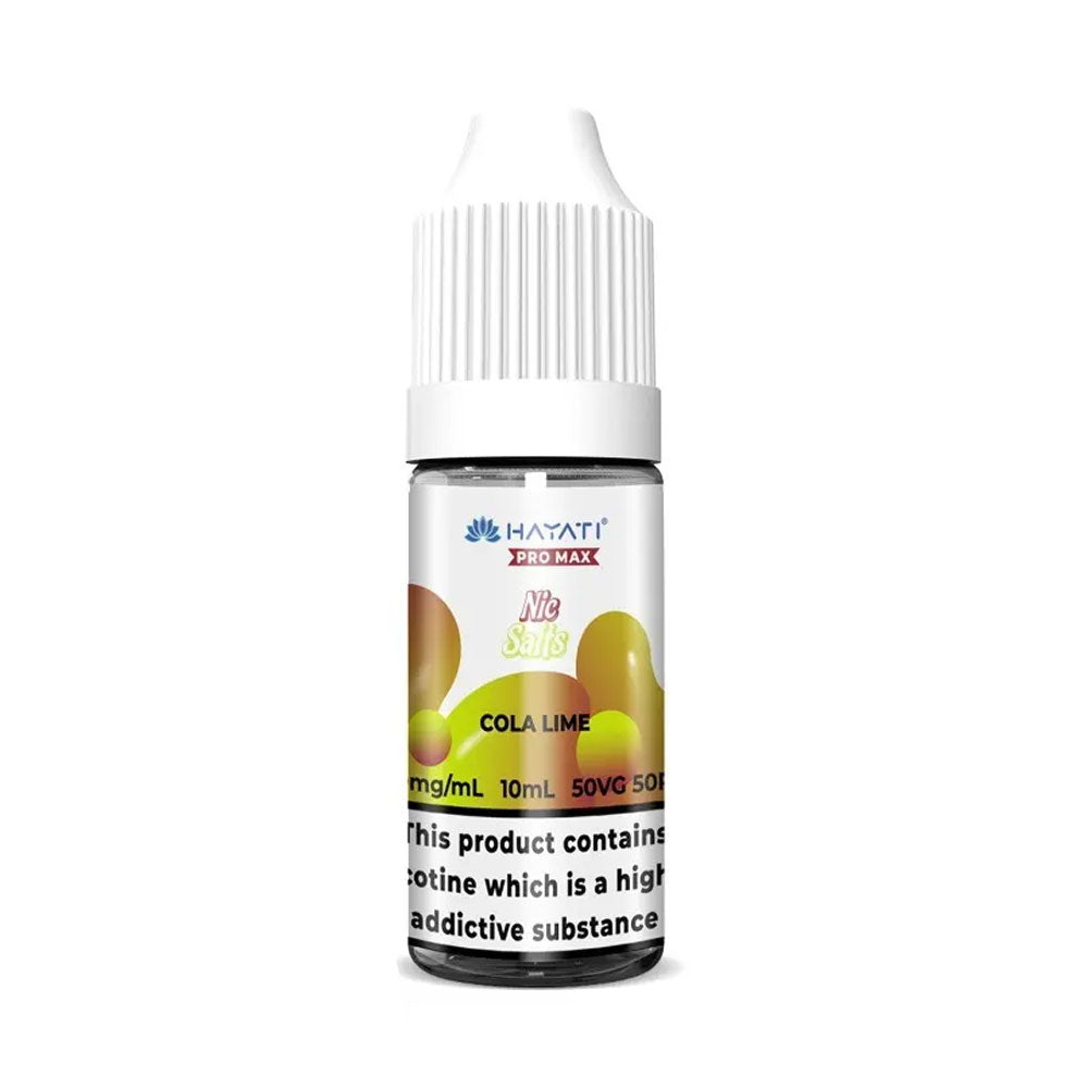 Hayati Pro Max 10ml Nic Salt E Liquid (Cola Lime)