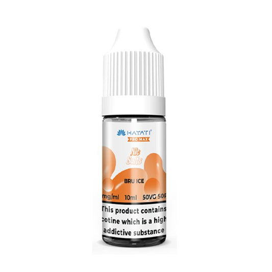 Hayati Pro Max 10ml Nic Salt E Liquid (Bru Ice)