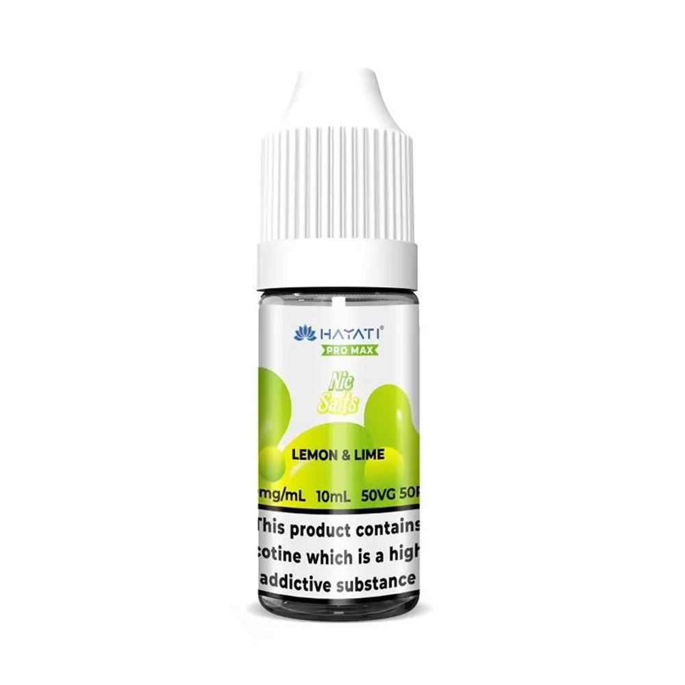 Hayati Pro Max 10ml Nic Salt E Liquid (Lemon Lime)