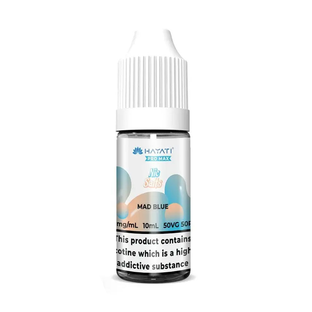 Hayati Pro Max 10ml Nic Salt E Liquid (Mad Blue)