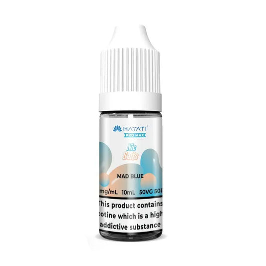 Hayati Pro Max 10ml Nic Salt E Liquid (Mad Blue)
