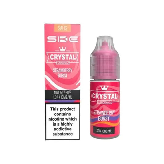 SKE Crystal Original 10ml Nic Salt E Liquid (Strawberry Kiwi)