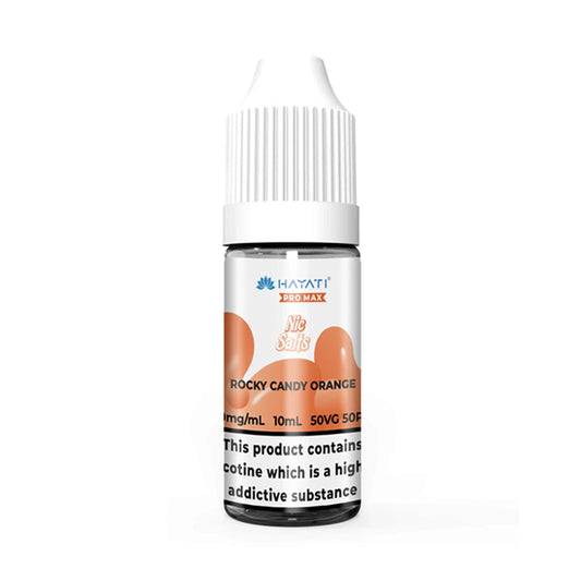 Hayati Pro Max 10ml Nic Salt E Liquid (Rocky Candy Orange)