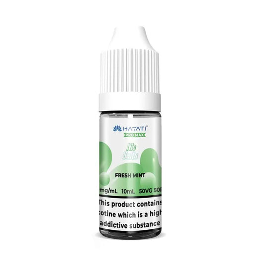 Hayati Pro Max 10ml Nic Salt E Liquid (Fresh Mint)