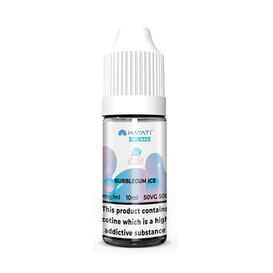 Hayati Pro Max 10ml Nic Salt E Liquid (Bubble Gum Ice)