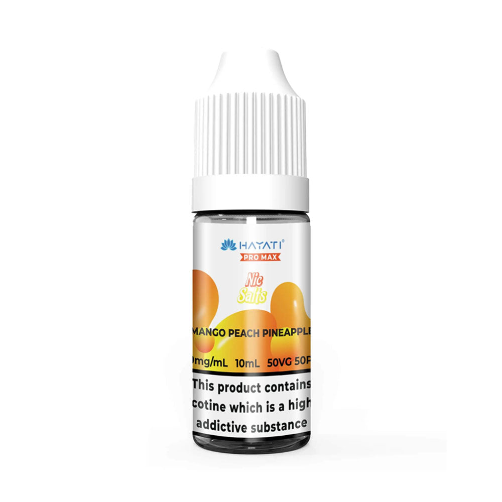 Hayati Pro Max 10ml Nic Salt E Liquid (Mango Peach Pineapple)