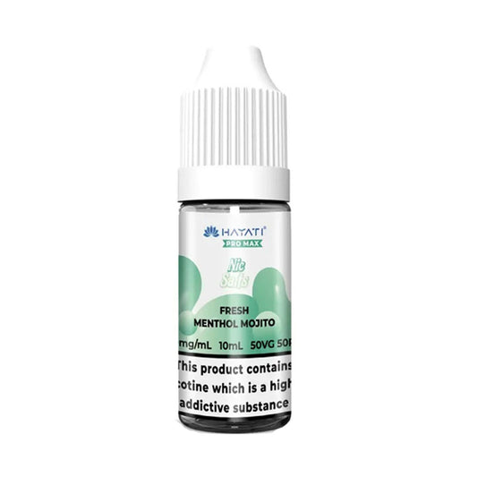 Hayati Pro Max 10ml Nic Salt E Liquid (Fresh Menthol Mojito)