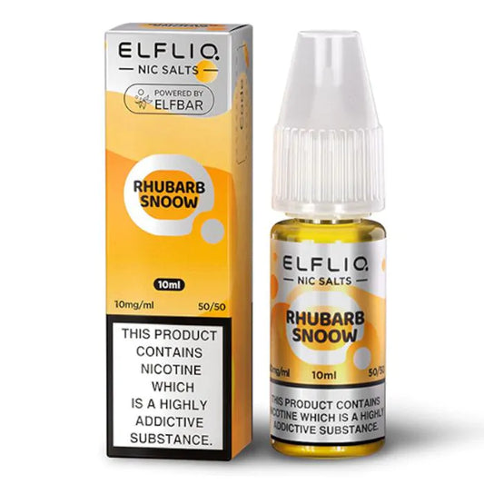 ELFBAR ElfLiq Rhubarb Snoow Nic Salts - 10ml.prefilled pod in Sheffield