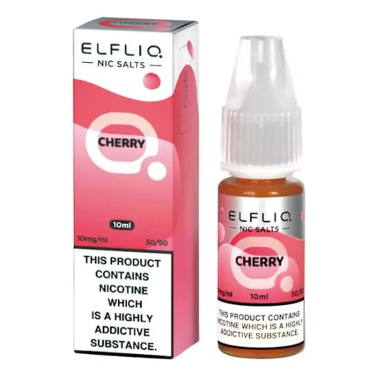 ELFBAR ElfLiq Cherry Nic Salts - 10ml.hayati pods in Sheffield uk