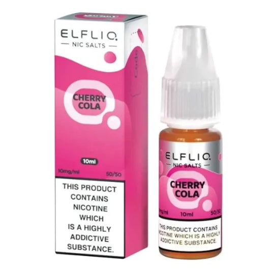 ELFBAR ElfLiq Cherry Cola Nic Salts - 10ml.Vape kits in uk