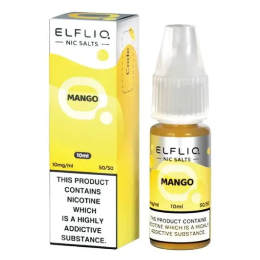 ELFBAR ElfLiq Mango Nic Salts - 10ml.Vape kits in uk
