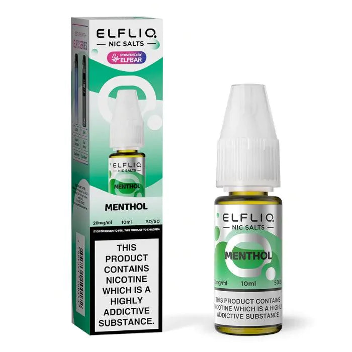 ELFBAR ElfLiq Menthol Nic Salts - 10ml. ELFBAR Nic Salt in uk
