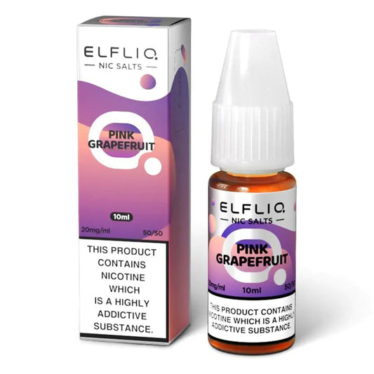 ELFBAR ELFLIQ Pink Grapefruit Nic Salts - 10ml.prefilled pod in Sheffield