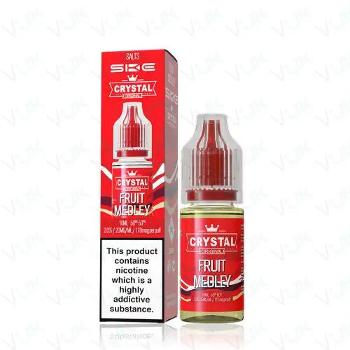 SKE Crystal Original 10ml Nic Salt E Liquid (Fruit Medley)