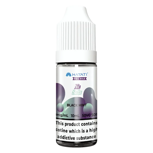 Hayati Pro Max 10ml Nic Salt E Liquid (Black Mint)